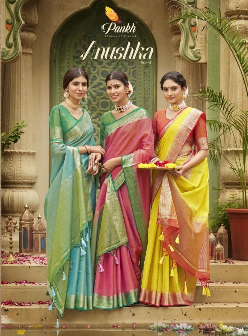 Pankh sarees ANUSHKA VOL-3